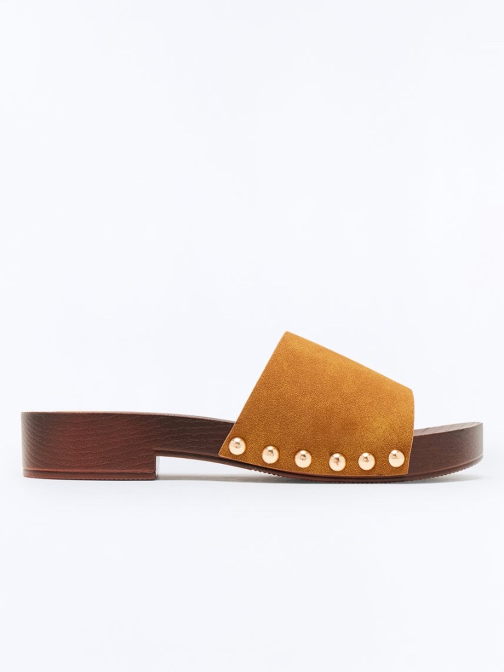 Melissa Studded Wood Sandals